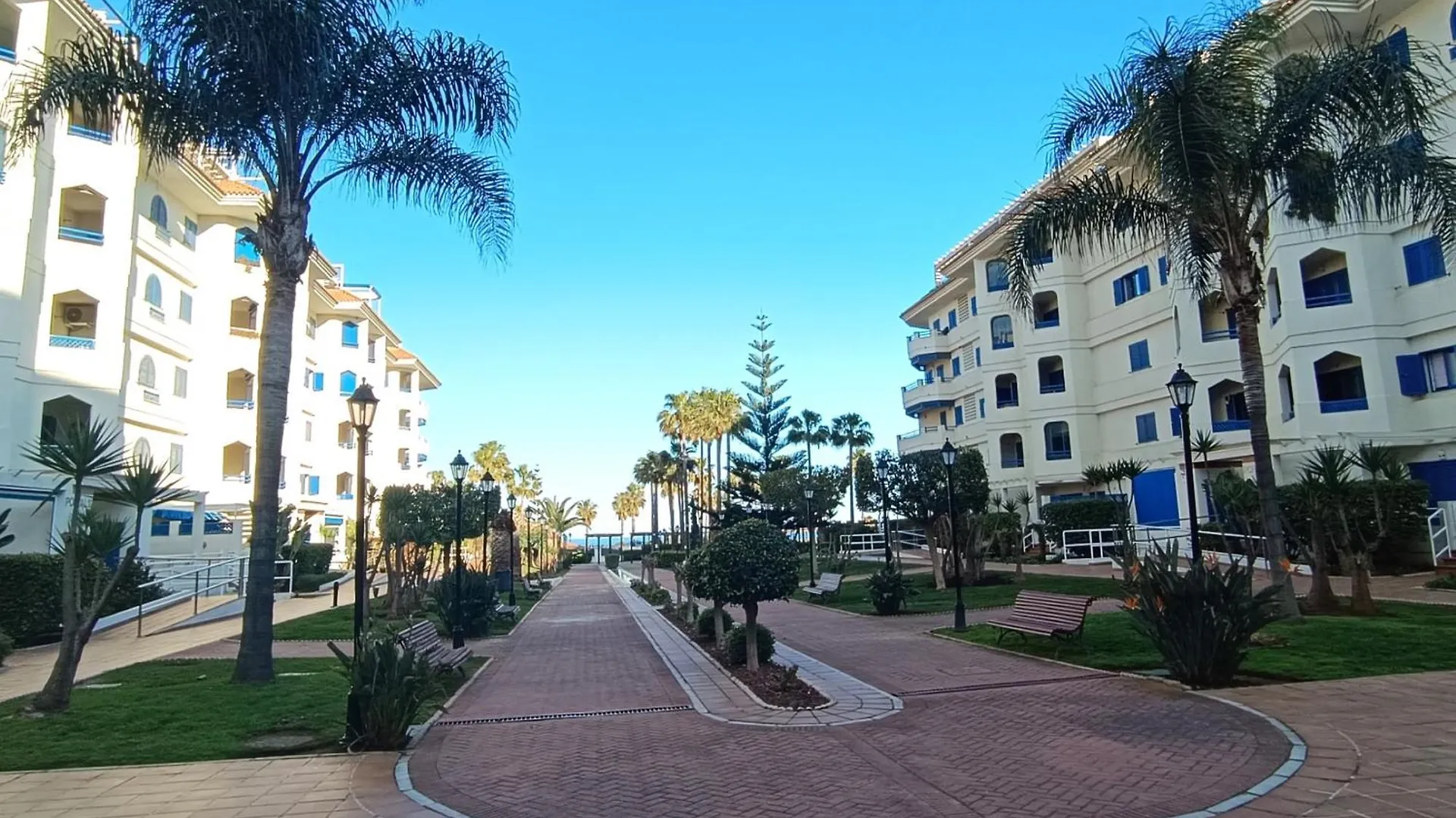 アパート Apartamento La Noria Pie De Playa Manilva サン・ルイス・デ・サビニリャス